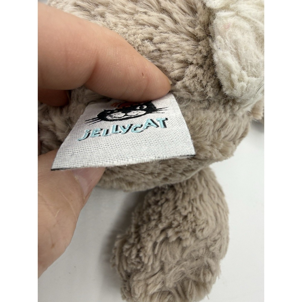 Jellycat Bashful Beige Bunny Plush Doll Medium London Soft Toy 12" - Picture 4 of 5